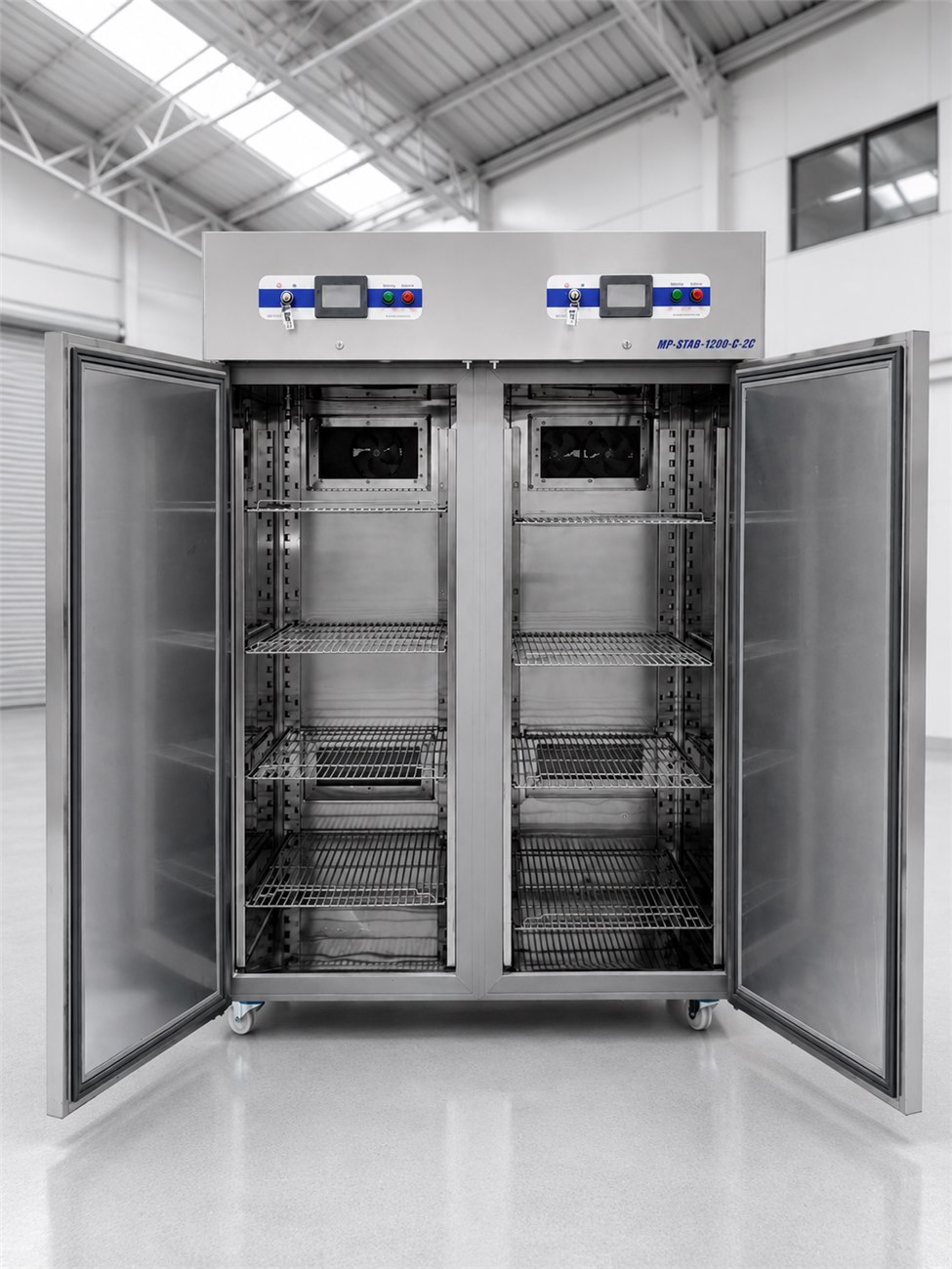MP-STAB-1200-2C con las dos puertas abiertas