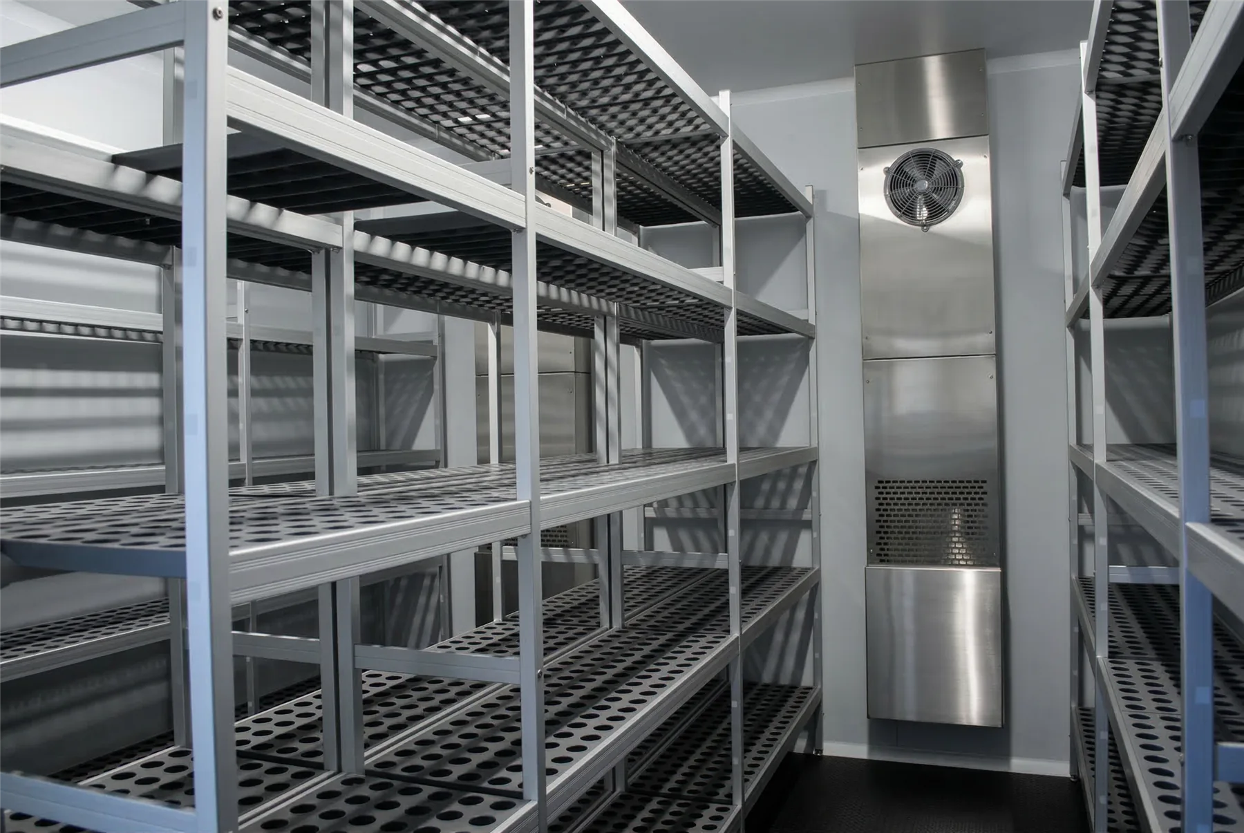 Interior del walk-in de estabilidad
