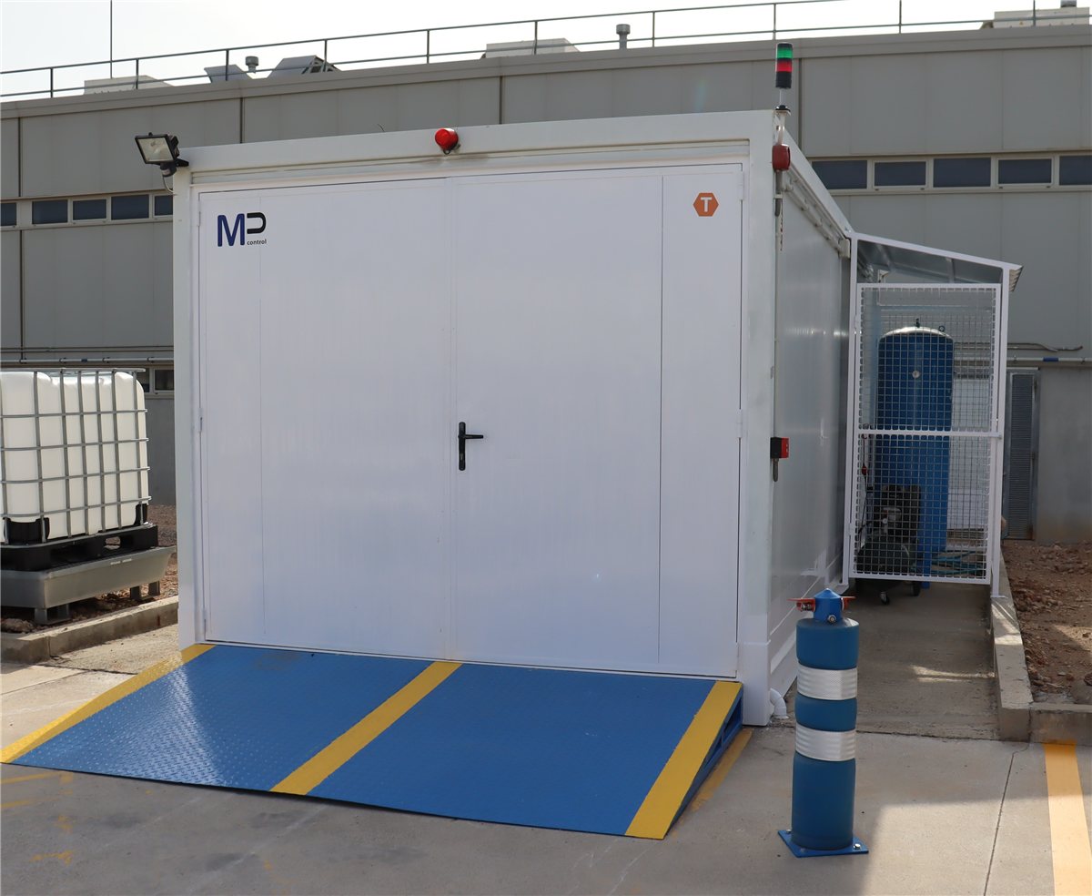 Cámara modular walk-in de testing